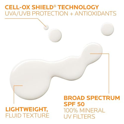 La Roche-Posay Anthelios Mineral Ultra-Light Face Sunscreen SPF 50, Zinc La Roche-PosayUS supplements