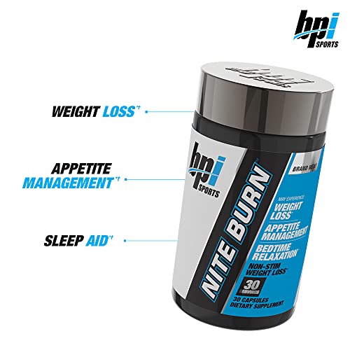 BPI Sports Nite burn – Nighttime Fat Burner & Sleep Support – Keto-Friendly – Weight Loss BPI SportsAu supplements