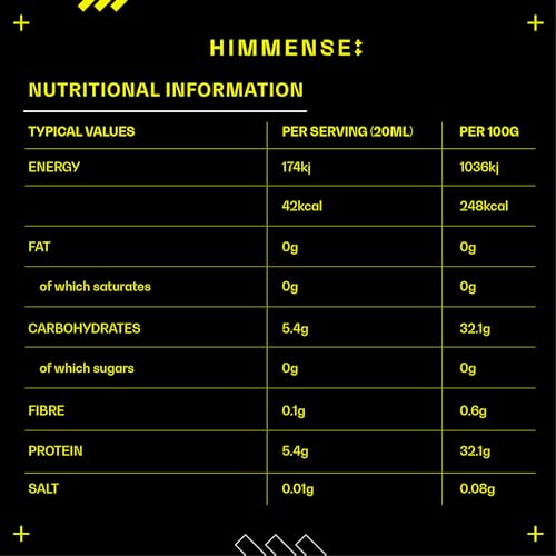 Hydrolysed Marine Liquid Collagen - 6000mg Type 1 Collagen Peptides enriched with 7 Vitamins HimmenseAu supplements