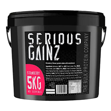 The Bulk Protein Company, SERIOUS GAINZ - Whey Protein Powder - Weight Gain, Mass Gainer The Bulk Protein CompanyAu supplements