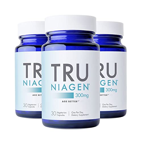 TRU NIAGEN - Patented Nicotinamide Riboside NAD+ Supplement. NR Supports Cellular TRU NIAGENAu supplements
