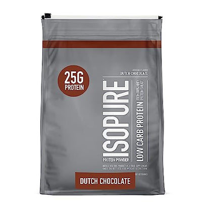 Isopure Protein Powder, Low Carb Whey Isolate, Gluten Free, Lactose Free, 25g Protein IsopureUS supplements