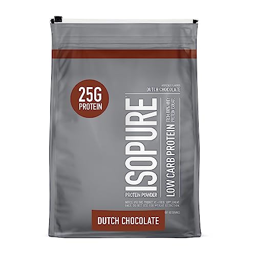 Isopure Protein Powder, Low Carb Whey Isolate, Gluten Free, Lactose Free, 25g Protein IsopureUS supplements