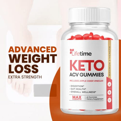 Lifetime Keto Gummies - Vegan, Non GMO - Lifetime ACV Keto Gummies with Apple Cider Ark LabsUS supplements