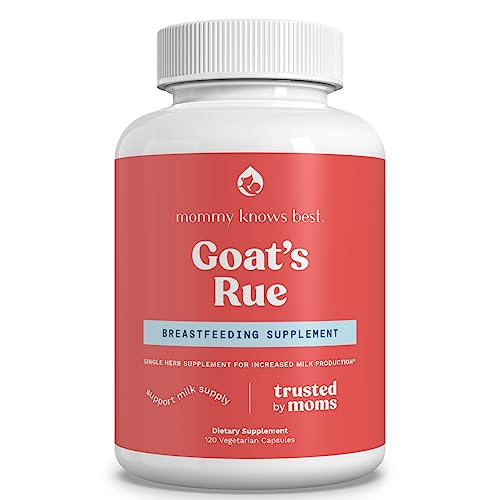 Goat's Rue Lactation Supplement For Increased Breast Milk, Lactation Supplement Mommy Knows BestUS supplements
