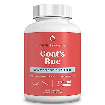 Goat's Rue Lactation Supplement For Increased Breast Milk, Lactation Supplement Mommy Knows BestUS supplements