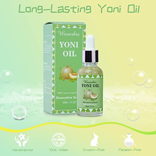 Yoni Oil for Women Set Of 3, 100% Natural Feminine Oil Intimate Deodorant for Women, Eliminates Odor WovarkieAu supplements