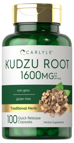 Carlyle Kudzu Root | 100 Extract Capsules | Non-GMO and Gluten Free Formula CarlyleUS supplements