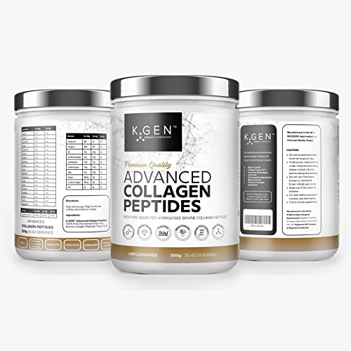 K-GEN Bovine Collagen Powder with Premium Quality Ingredients – Pure Hydrolysed Grass-Fed Bovine Collagen K GEN ketogenic enhancementAu supplements