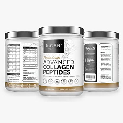 K-GEN Bovine Collagen Powder with Premium Quality Ingredients – Pure Hydrolysed Grass-Fed Bovine Collagen K GEN ketogenic enhancementUS supplements