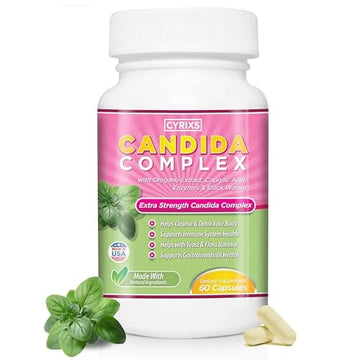 Cyrixs Health Candida Complex | Boost Your Immune System | All Natural Gut Cleanse with Herbs, Antifungals Cyrixs HealthAu supplements