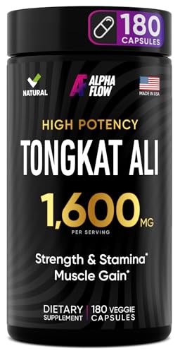 Tongkat Ali Supplement 1600MG - Longjack Tongkat Ali for Men - Euryco Alpha FlowUS supplements