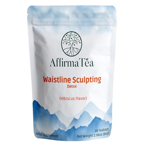 AffirmaTea Natural Detox Tea Blend - Laxative Free, Oolong Green Tea & Cinnamon AffirmaTeaUS supplements