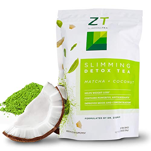 Dr. Zisman ZT Slimming - Matcha-Coconut Detox Blend, Weight Loss Tea with Antioxidant Effects Dr. Zisman ZT Slimming TeaUS supplements