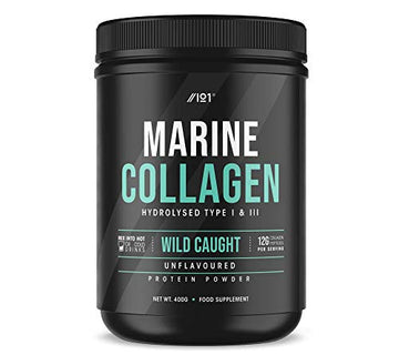 Marine Collagen Powder Supplement - 400g - Wild-Caught Canadian Marine Collagen - Unflavoured - Types 1 & 3 Hydrolysed Collagen ALPHA01Au supplements