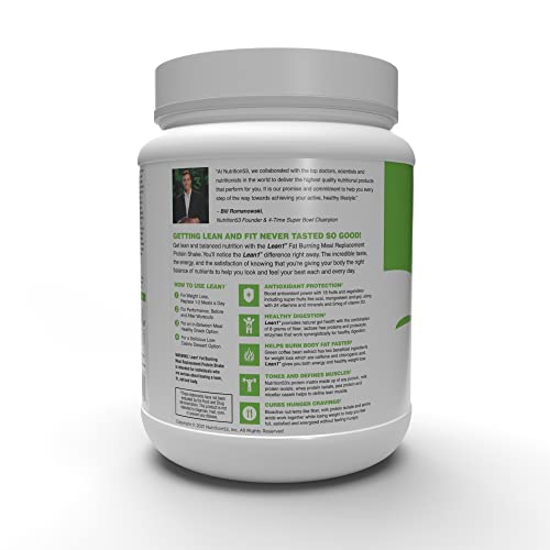 Lean1 Strawberry, 15 Serving tub, Fat Burning Meal Replacement by Nutrition53 N53US supplements