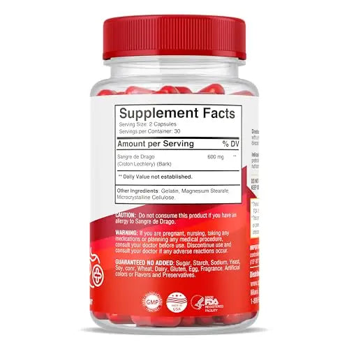SPF Natural Products HEMOKIN with Sangre de Drago – Hemorrhoid and Fissure Relief Supplement, Helps with Itching, Swelling, Pain Relief (60 Caps) (1) SPF Natural ProductsAu supplements
