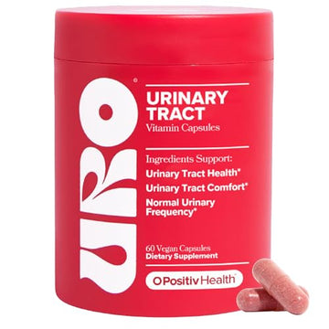 URO Urinary Tract Health Supplement for Women, 60 Count (Pack of 1) - Urinary Support O PositivUS supplements