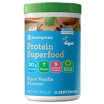 Amazing Grass Protein Superfood, Organic Vegan Protein Powder with Fruit and Vegetables Amazing GrassAu supplements