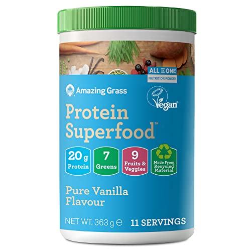 Amazing Grass Protein Superfood, Organic Vegan Protein Powder with Fruit and Vegetables Amazing GrassAu supplements