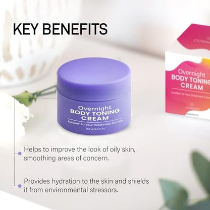 Belly Firming Cream, Overnight Toning Body Cream - Skin Tightening & Cellulite Cream COSINGKINUS supplements