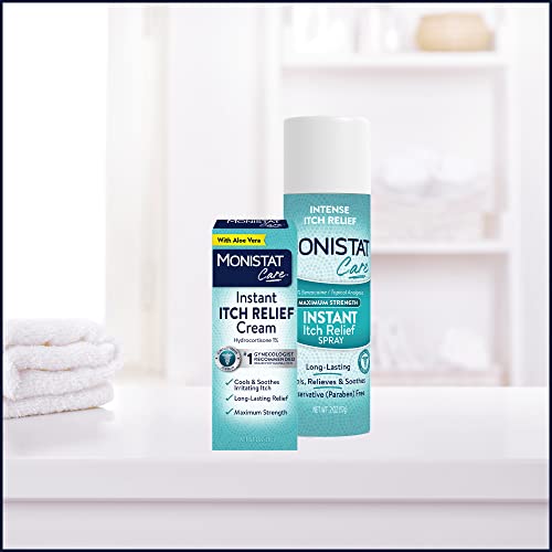 Monistat Instant Itch Relief Spray for Women, Maximum Strength Feminine Itch Care, 2 oz MonistatAu supplements