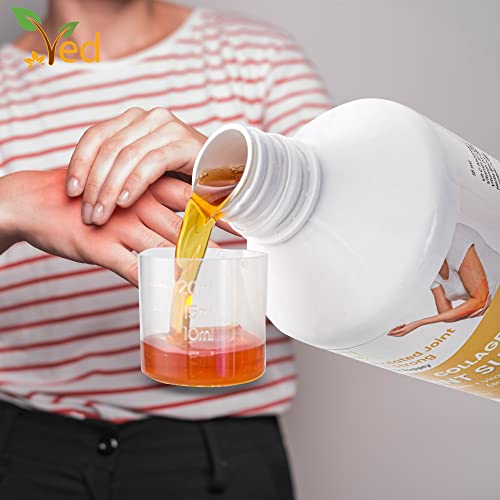 Hydrolyzed Liquid Collagen Food Supplement | Support for Joints, Skin, Muscles, Hair, &Nail Growth VedAu supplements