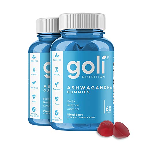 Goli Ashwagandha & Vitamin D Gummy 120 Count - Relax. Restore. Unwind GoliUS supplements