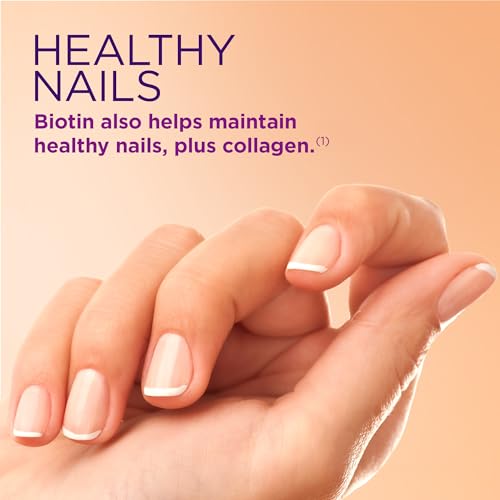 Nature's Bounty Optimal Solutions Hair, Skin & Nails with Biotin and Collagen, Citrus-Flavored Nature's BountyUS supplements