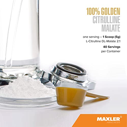 Maxler 100% Golden Citrulline Malate Powder - Vegan L-Citrulline DL-Malate 2:1 Amino Acid MaxlerAu supplements