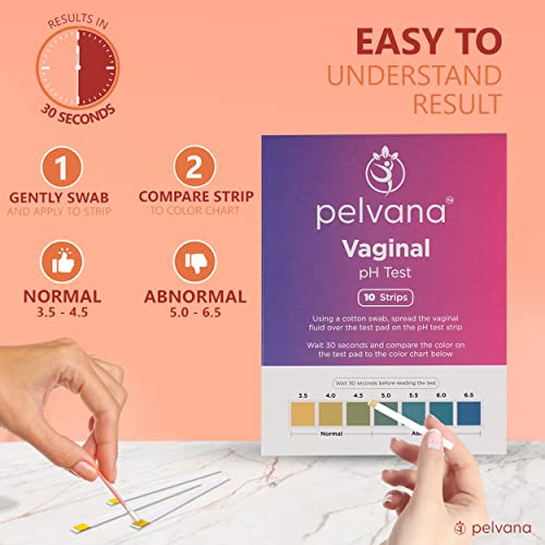 Pelvana Boric Acid Suppositories for Women 30 + 7 Applicators + 10 pH Test Strips PelvanaAu supplements