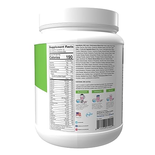 Lean1 Strawberry, 15 Serving tub, Fat Burning Meal Replacement by Nutrition53 N53US supplements