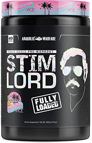 Anabolic Warfare Stim Lord Fully Loaded (Miami Vice - 40 Servings) Anabolic WarfareUS supplements