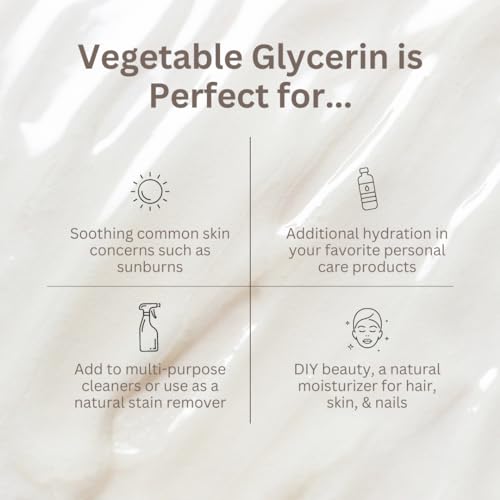 Vegetable Glycerine - 100% Pure, Cold Pressed - 32 fl oz - GreenHealth GreenHealthAu supplements