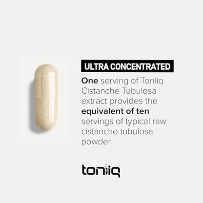 Toniiq Cistanche Tubulosa - (4000mg) Pure Cistanche Supplement for Men - 10x Highly ToniiqUS supplements