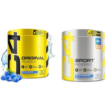 Cellucor C4 Original Pre Workout Powder ICY Blue Razz & C4 Sport Pre Workout Powder CellucorAu supplements