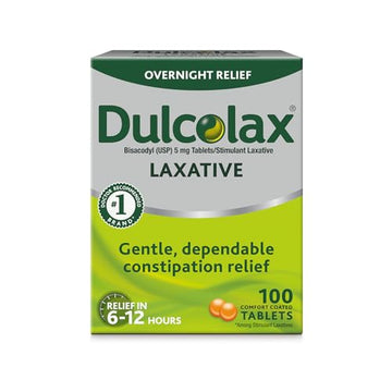 Dulcolax Stimulant Laxative Tablets (100 Count) Gentle Overnight Constipation Relief DulcolaxAu supplements