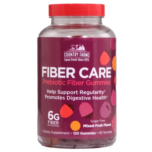 Country Farms Fiber Care Prebiotic Gummies, 6g of Fiber Per Serving, FOS from Beets Country FarmsAu supplements