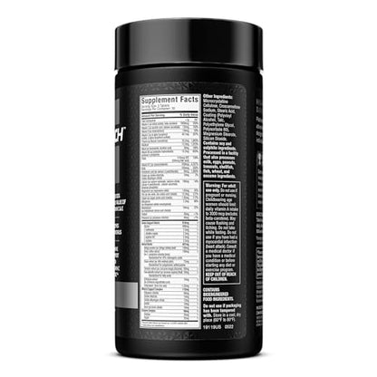 MuscleTech Platinum Multivitamin for Immune Support 18 Vitamins & Minerals Vitamins A MuscleTechUS supplements