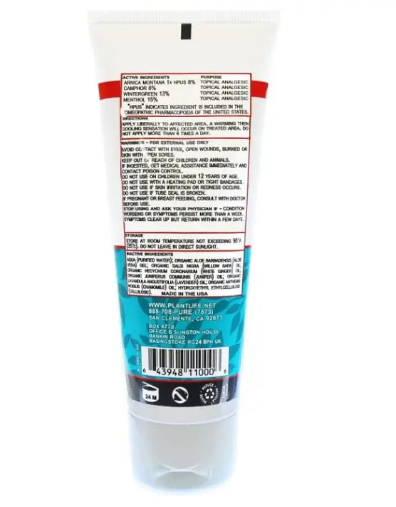 Plantlife Arnica Relieve Gel - Made with Arnica and 100% Pure Essential Oils - Relieve Products are a Homeopathic Solution for Everyday Use - Works Quickly and Effectively - Made in California PlantlifeAu supplements