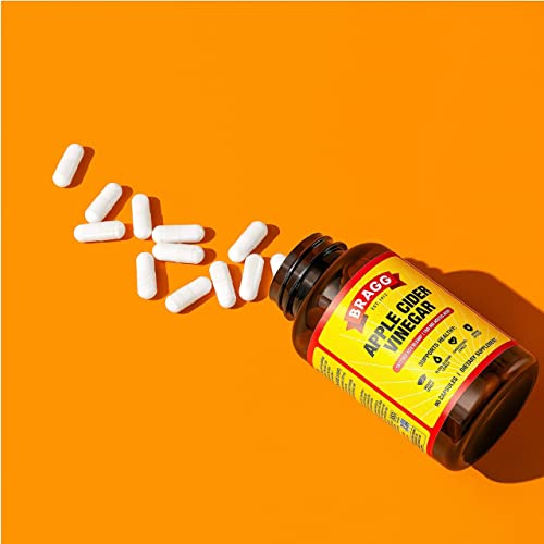 Bragg Apple Cider Vinegar Capsules - Vitamin D3 & Zinc - 750mg of Acetic Acid – Immune BraggUS supplements