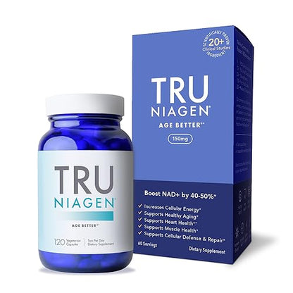 TRU NIAGEN 150mg | Patented Nicotinamide Riboside NAD+ Supplement TRU NIAGENUS supplements