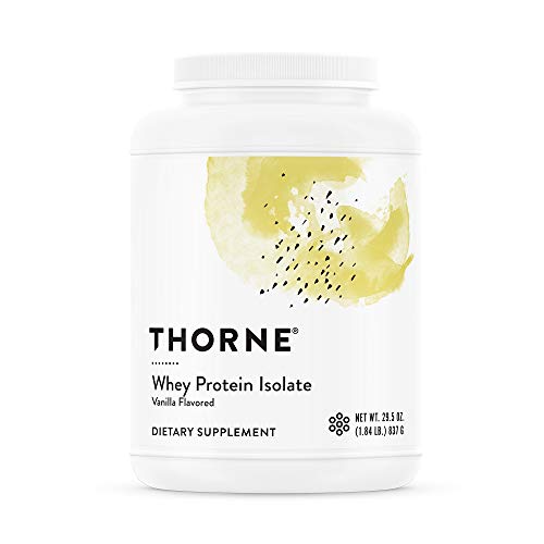 THORNE Whey Protein Isolate - 21 Grams of Easy-to-Digest Whey Protein Powder - NSF THORNEUS supplements