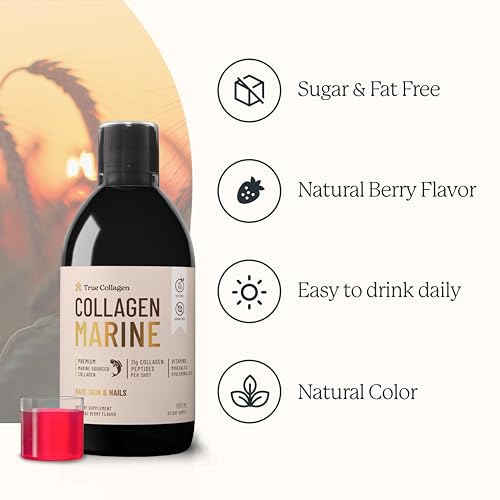 True Collagen - Premium 11000mg Collagen Marine I Pure Hydrolyzed Collagen (Type I & III) True CollagenAu supplements
