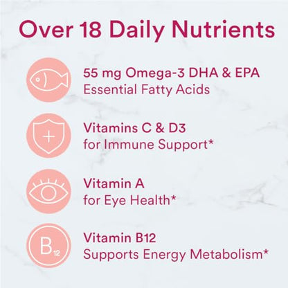 SmartyPants Teen Girl Multivitamin Gummies: Omega 3 Fish Oil (EPA/DHA), Vitamin D3 SmartyPantsUS supplements