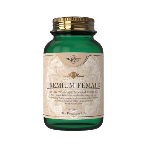 Sky Premium Life Female Multivitamin and Minerals Food Supplement – 60 Tablets Sky Premium LifeUS supplements