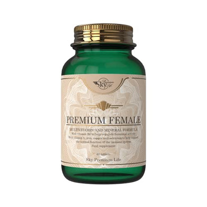 Sky Premium Life Female Multivitamin and Minerals Food Supplement – 60 Tablets Sky Premium LifeUS supplements