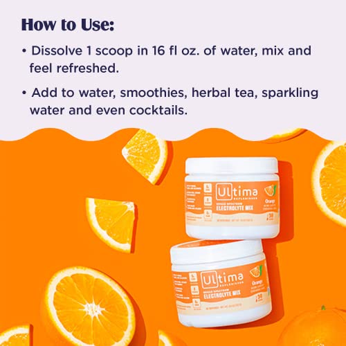 Ultima Replenisher Hydration Electrolyte Powder- 30 Servings- Keto & Sugar Free Ultima ReplenisherAu supplements