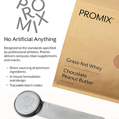 Promix Whey Protein Powder, Chocolate Peanut Butter - 2.5lb Bulk - Grass-Fed & 100% ProMix NutritionUS supplements