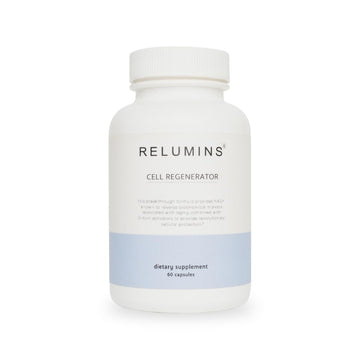Relumins NAD+ Supplement with Nicotinamide Riboside, Resveratrol, Quercetin, Fisetin & Curcumin – Focus, Vitality, Energy, Balance & Daily Wellness Support – 60 Vegan Capsules ReluminsAu supplements